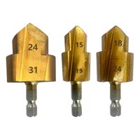 Ioensy - Taladro Escalonado De Elevación Ppr, Práctico, Fácil De Instalar, 3 Uds.