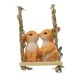 thumbnail image 4 of Swing Animal Garden Statue Regalo Divertido Figura Linda Para La Estatua De Conejo De La Terraza Del Patio Al Aire Libre, 4 of 5