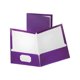 thumbnail image 5 of Carpeta Oxford Metálica de Dos Bolsillos Morada Tamaño Carta Paquete de 25, 5 of 5