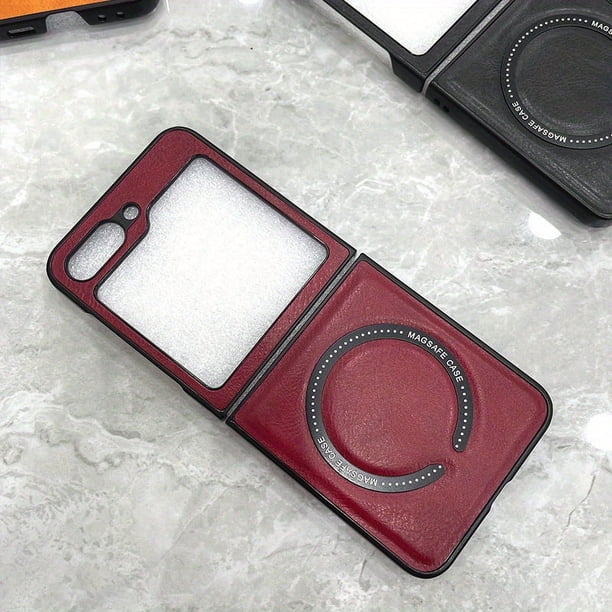 Magnetic Case Leather Phone Case For Samsung Galaxy Z Flip 5
