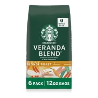 Café En Grano Starbucks Veranda Blend, 6 Bolsas, 360 G