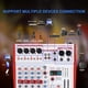 thumbnail image 2 of Mezclador de audio DJ Yamnweo MW-6 de 6 canales con 99 efectos preestablecidos, 2 of 9