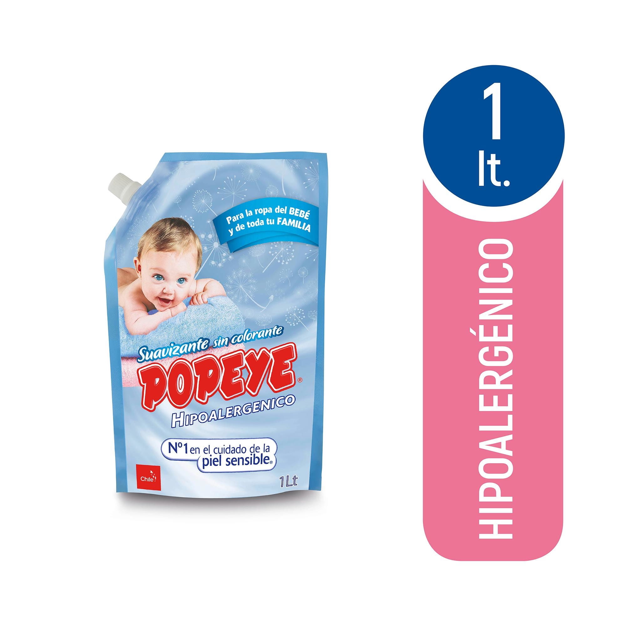 Suavizante Hipoalergénico Popeye Dp 1 Litro