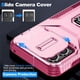 thumbnail image 4 of Funda Armada para Motorola Moto G Stylus 5G 2023 con Tapa Deslizante y Soporte Magnético Giratorio Rosa, 4 of 5