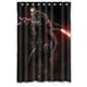 thumbnail image 1 of Cortina de ducha de Star Wars con sable de luz de Darth Vader, juego de cortina de baño con ganchos, tamaño 48 x 72 pulgadas, 1 of 3
