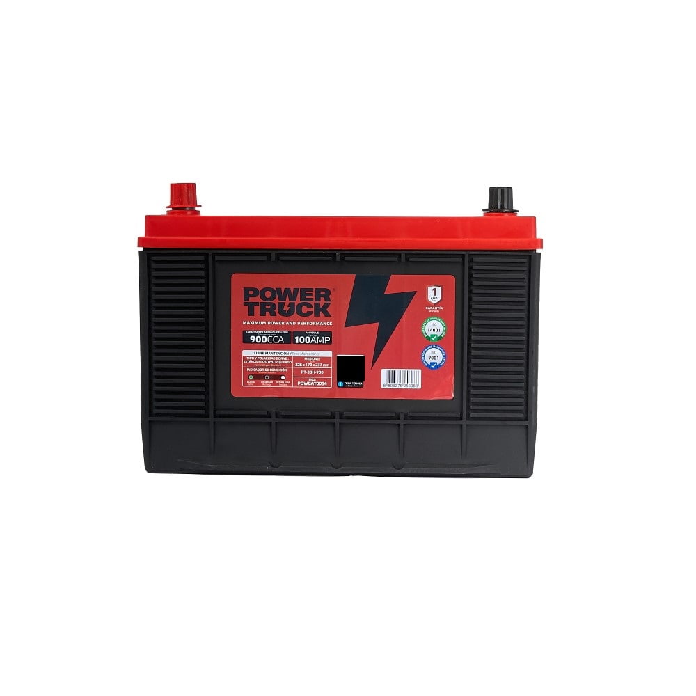 Powertruck - Bateria 100 Amp 900 Cca Borne Estandar