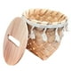thumbnail image 2 of Servilletero De Bambu Porta Pañuelo Madera Decorativo Tejido, 2 of 2