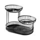 thumbnail image 1 of Soporte Para Frutero De Metal De 3 Niveles Que Ahorra Espacio, Moderno Soporte Para Frutero, L, Negro, 1 of 5