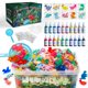 thumbnail image 1 of Kit de juguetes Magic Water Elf Kiditos Aqua Fairy con 20 geles mágicos, 1 of 8
