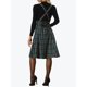 thumbnail image 3 of INSPIRE CHIC Vestido de Cuadros para Mujer de Navidad Tartan Pinafore Falda con Tirantes XS Verde, 3 of 6