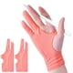 thumbnail image 1 of Guantes de dibujo ANMONE Premium Pink, paquete de 2 unidades para iPad y tableta, 1 of 3