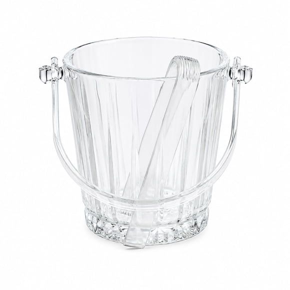 Hielera de Vidrio 900ml con Pinza para Hielo