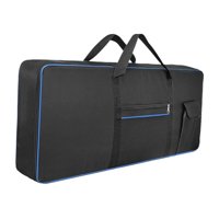 Bothyi - Bolsa Para Teclado De 61 Teclas, Funda Acolchada Para Piano Eléctrico, Para Concierto, Actuación Escolar, Color Azul