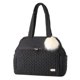 thumbnail image 1 of Bolso para Pañales LUKJOJO Tote 38x13x32 cm Negro con Clips para Cochecito, 1 of 6