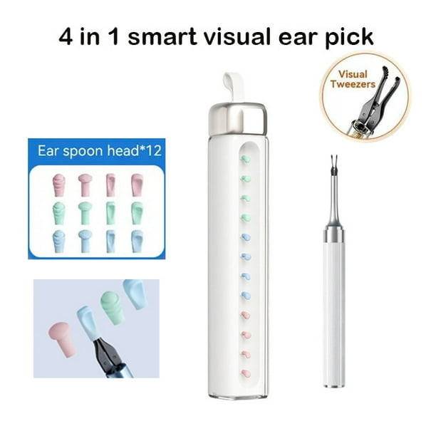 Smart Ear Wax Cleaner with Camera 3.5mm Earpick Otoscope Visual Ear Camera children Health Care for iPhone, iPad, Android