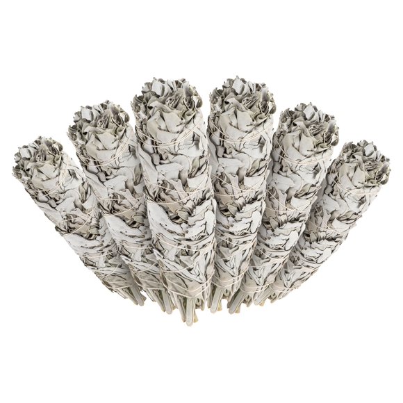 Incense Garden - Incienso de Salvia Blanca 10 cm (Pack de 6)