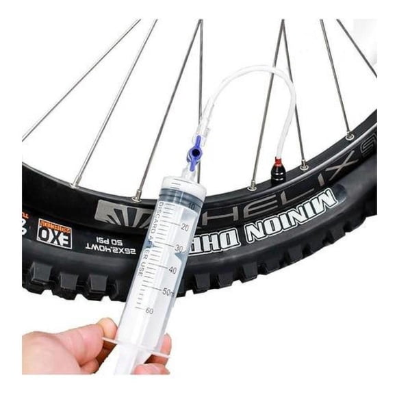 Jeringa Inyectora De Líquido Sellante Tubeless, Bicicleta