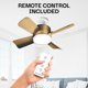 thumbnail image 3 of Ventilador de techo Bell+Howell Socket Breeze Bronce 39 cm LED, 3 of 7