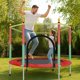 thumbnail image 3 of Cama Elastica Trampolin Resistente Para Niños 140CM Con Red Seguridad Interior Rxterior Hasta 160Kg, 3 of 7