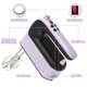 thumbnail image 2 of Batidora de mano Yomelo 400W 9 velocidades morado y negro, 2 of 7
