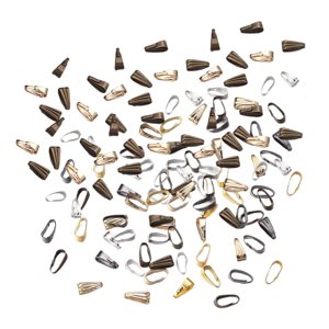 Bothyi - 200 Conectores De Metal Con Cierre Colgante Para Manualidades Y Joyería, Multicolor