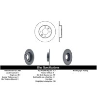 Disco Freno Para Auto C-Tek 121.99023