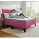 thumbnail image 1 of Cama 2 Plazas + Colchon Fuscia Capitone, 1 of 2