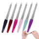 thumbnail image 1 of Limas de uñas de metal (5 piezas), de doble cara, de grano multicolor, ideales para uñas naturales., 1 of 7