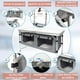 thumbnail image 3 of Mesa de Camping Plegable con Almacenamiento, 3 of 7
