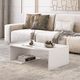thumbnail image 1 of Mesa de Centro Rectangular Torino Blanca, 1 of 7