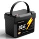 thumbnail image 1 of Batería GOLDENMATE 12V 30Ah LiFePO4 resistente al agua IP67, 1 of 7