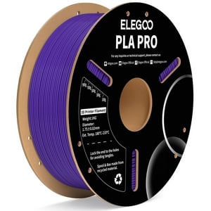 Filamento Para Impresora 3D Elegoo Pla Pro, Color Morado, 1,75 Mm, 1 Kg