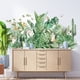 thumbnail image 5 of 2pcs Cat Plant Wall Sticker, Plastic Cartoon Peel And Stick Wallpaper, Cats Flowers Green Plants Wall Art Decals For Living Room Bedroom Home Decor, 5 of 5