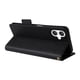 thumbnail image 3 of Funda Cartera para Samsung Galaxy A07 Tapa Flip con Ranuras y Soporte Negro, 3 of 5
