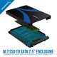 thumbnail image 3 of Adaptador SABRENT EC-M2SA M.2 SATA a SATA III 2,5", 3 of 9