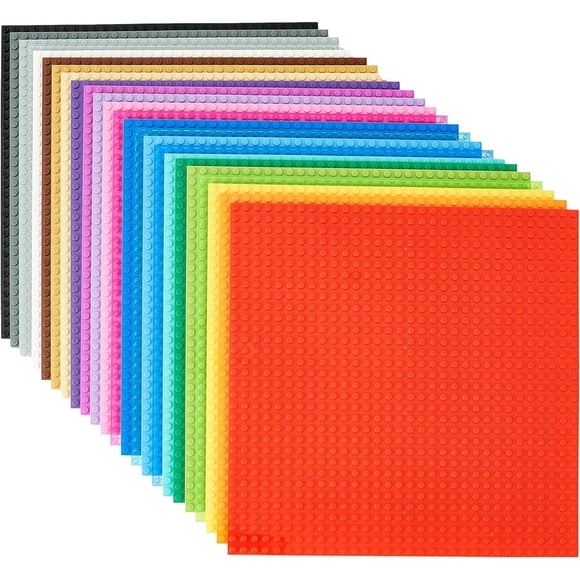 Base De Bloques Clásico 10x10 In Pack 24 Apilable