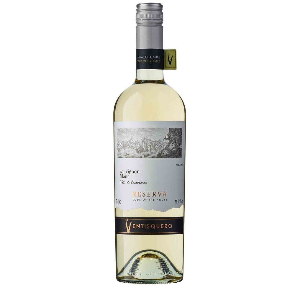 Vino Blanco Sauvignon Blanc Reserva 12,5° Botella 750 cc Ventisquero