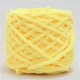 thumbnail image 1 of Xiao Hua Hilo de chenilla afelpada amarillo - 1 rollo, 100 g, hilo esponjoso, manta de felpa ultrasuave, funda de colchón para mascotas, proyecto tejido a mano, 1 of 3