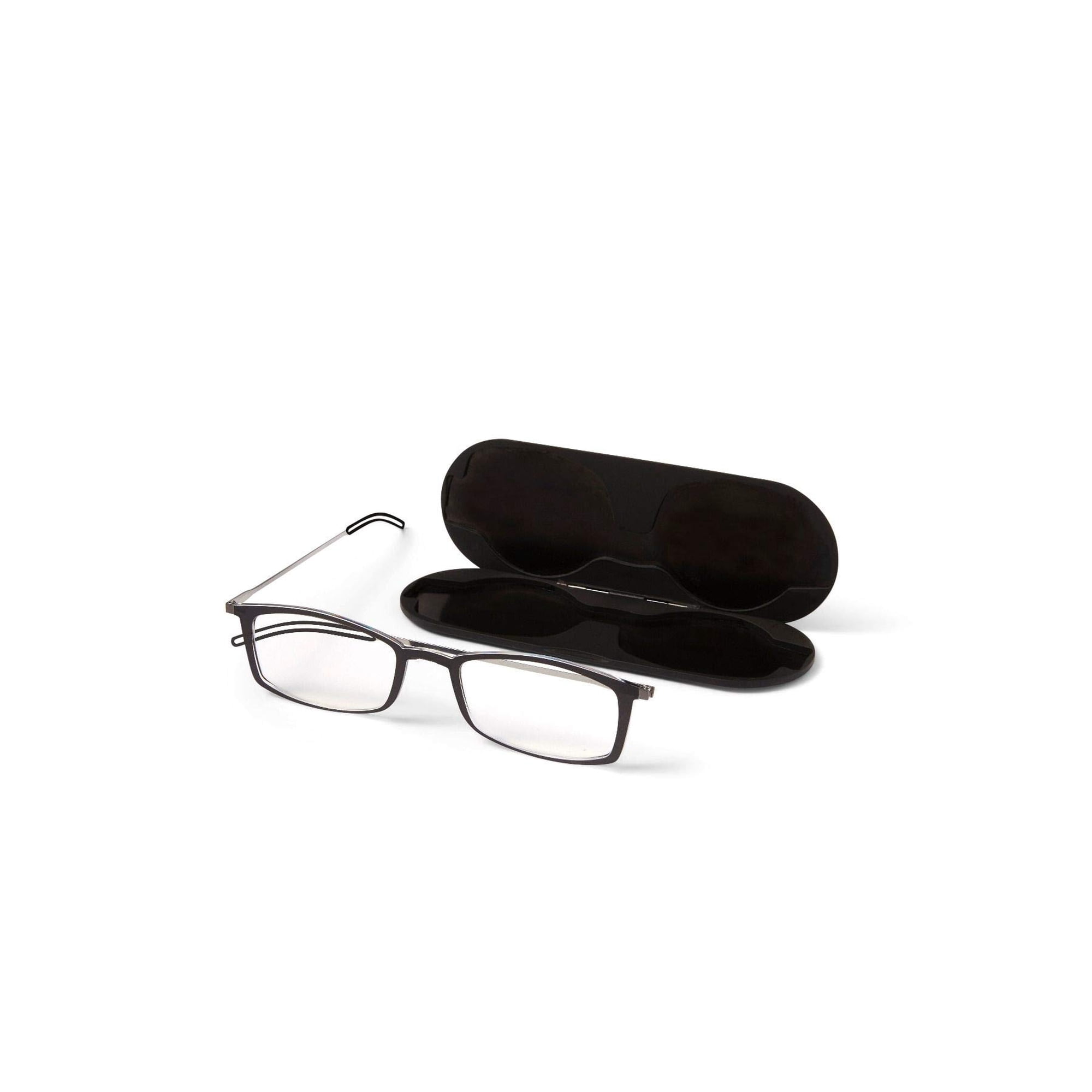 Lentes De Lectura Thinoptics Rectangulares Negros Con Aumento 1.0
