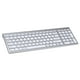thumbnail image 2 of Teclado Inalámbrico Portátil USB 2.4G Silencioso 104 Teclas Para Computadora PC Plata, 2 of 5