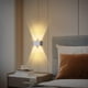 thumbnail image 4 of Aplique de pared LED moderno, lámpara de pared para interiores, iluminación de pared de arriba a abajo de aluminio para salón, dormitorio, escalera, pasillo., 4 of 6