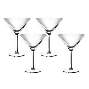 Set 4 Copas Martini Glasso