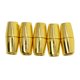 thumbnail image 2 of 10 conjunto de hallazgos de joyería de cuero extremo del cordón agujero magnético agujero de 4 mm de oro, 2 of 5