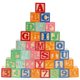 thumbnail image 1 of Juguete ABC de madera Building Blocks Gemileo, 36 unidades, para niños pequeños de 1 a 3 años, 1 of 7
