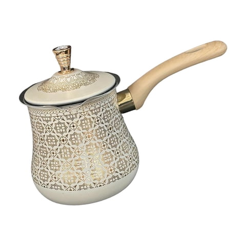 Bothyi - Cafetera Árabe Con Tapa, Ideal Para Preparar Café Y Derretir Mantequilla. Resistente.