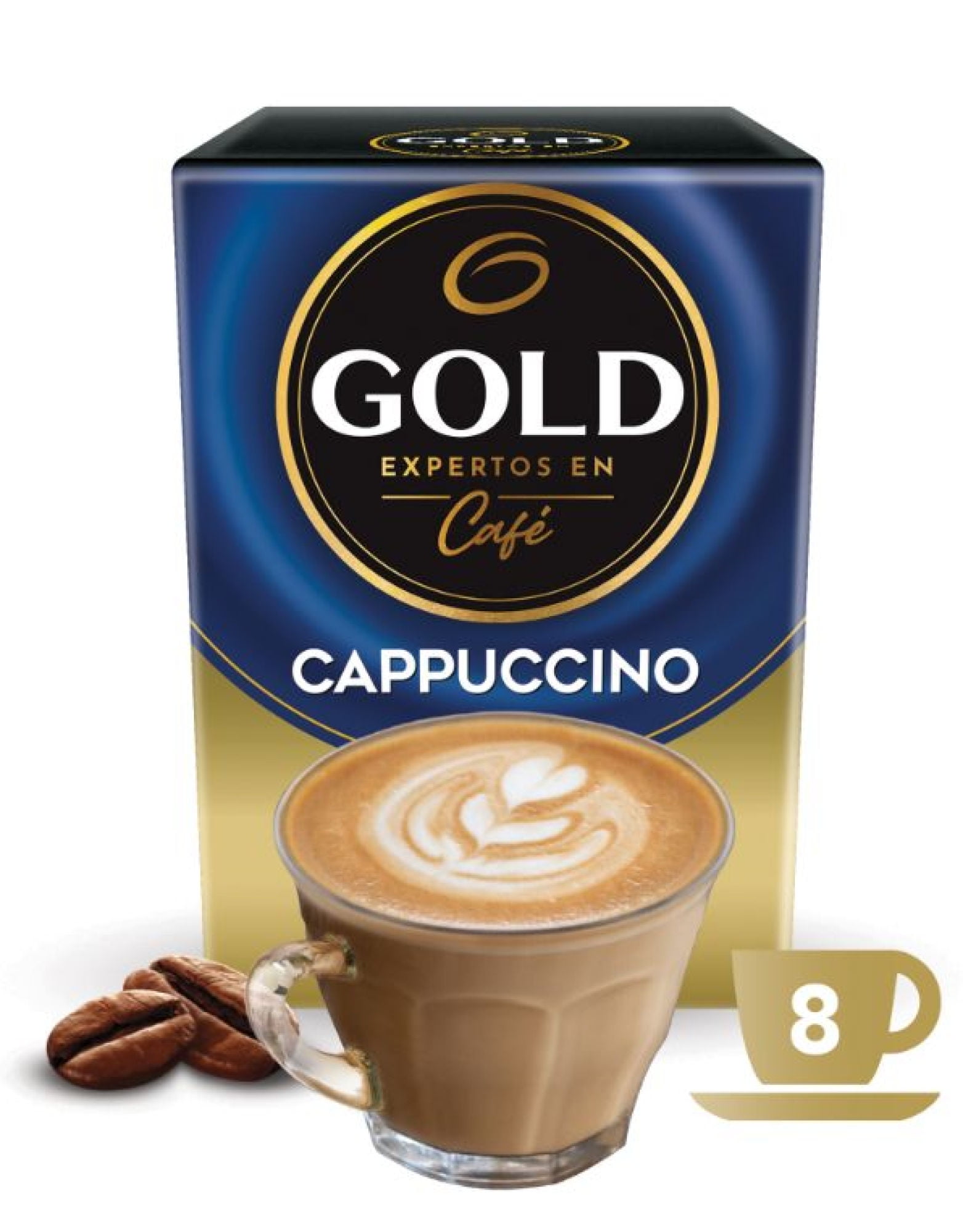 Café Sabor Cappuccino Caja 120 g Gold