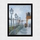 thumbnail image 1 of Cuadro Decorativo 35x45 Paisaje Terraza y Mirador Faroles Van Gogh, 1 of 2