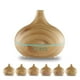 thumbnail image 2 of Humidificador Difusor De Aromas 7 Colores LED 150ml Madera C, 2 of 6