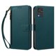 thumbnail image 3 of Funda con Billetera para [BLU View 5 Pro] con Bolsillo Zipper y Tarjetero Verde pavo real, 3 of 6