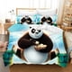 thumbnail image 1 of x406 Bed SheetsKung Fu Panda Po Duvet Cover, Digital Printing, Soft Home Textile, Polyester, Bedroom Decoration, Teenagers Gifts 3-Piece Bedding Set (1 Duvet Cover + 2 Pillow Shams) nj406, 1 of 5